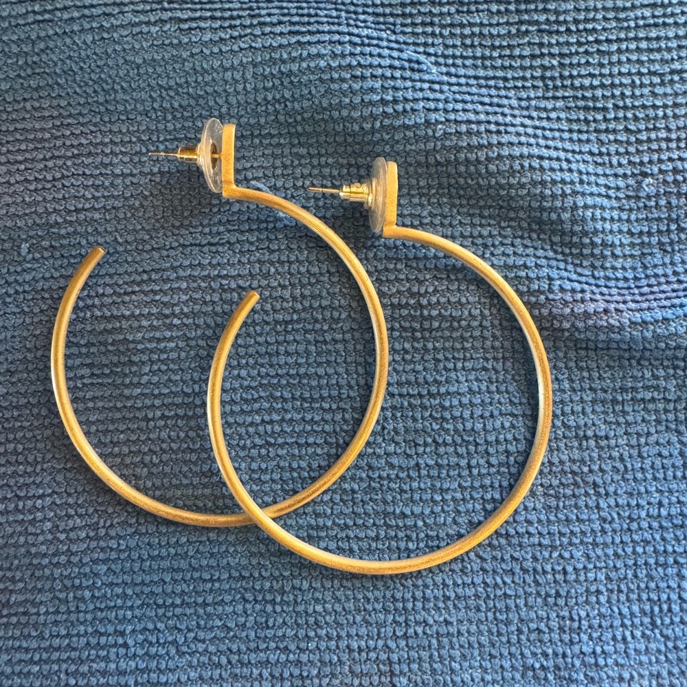 Kendra Scott Gold plated Pepper Hoop Earrings